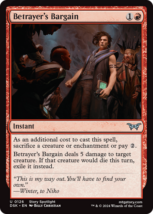 Betrayer's Bargain (DSK-126) (Foil)