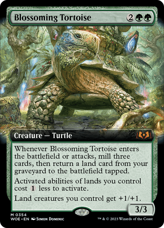 Blossoming Tortoise (WOE-354) (Extended Art)
