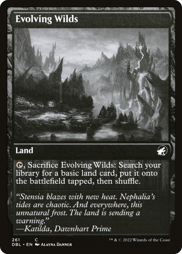 Evolving Wilds (DBL-261) (Foil)