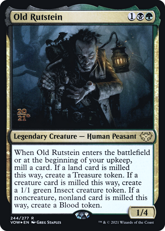 Old Rutstein (PRE-244S) (Foil)