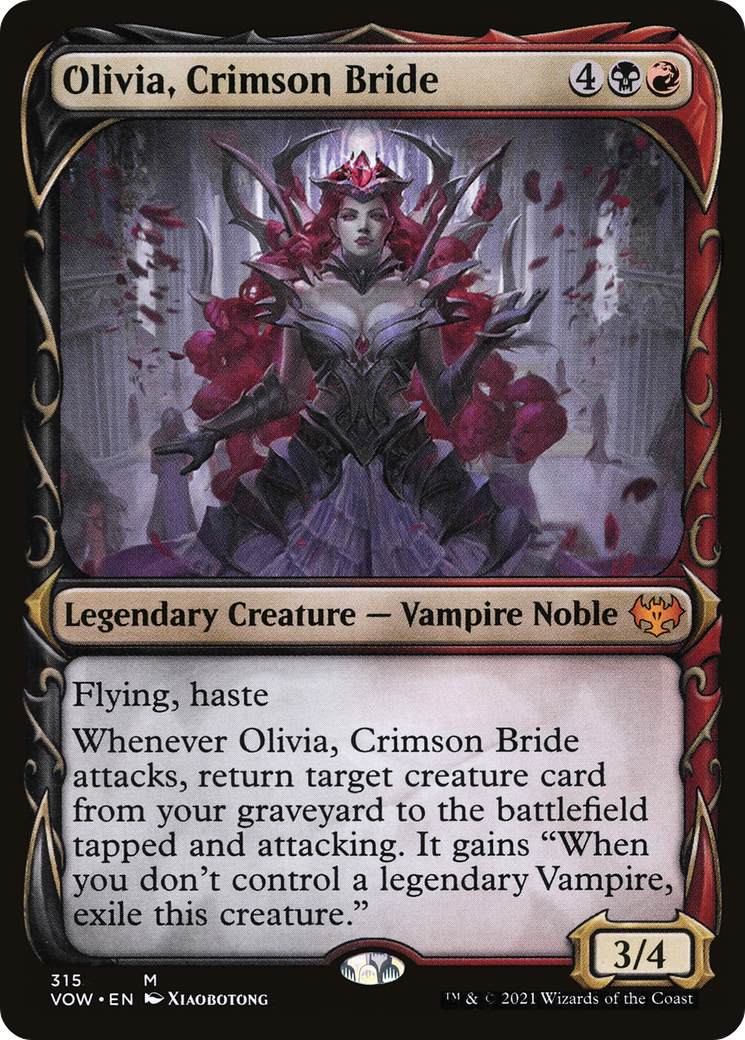 Olivia, Crimson Bride (VOW-315) (Showcase) (Foil)