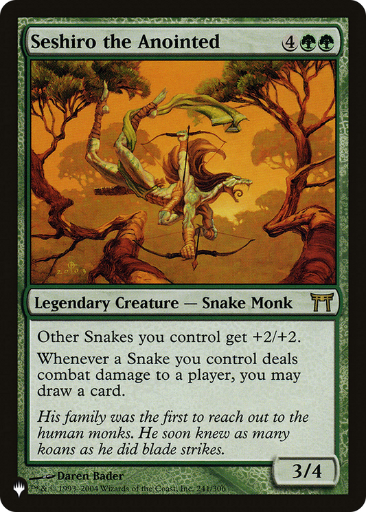 Seshiro the Anointed (LIST-CHK-241)