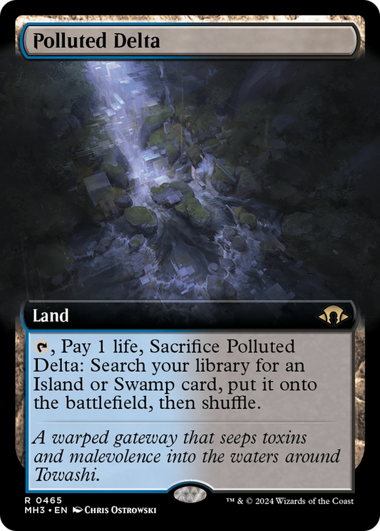 Polluted Delta (MH3-465) (Extended Art) (Foil)
