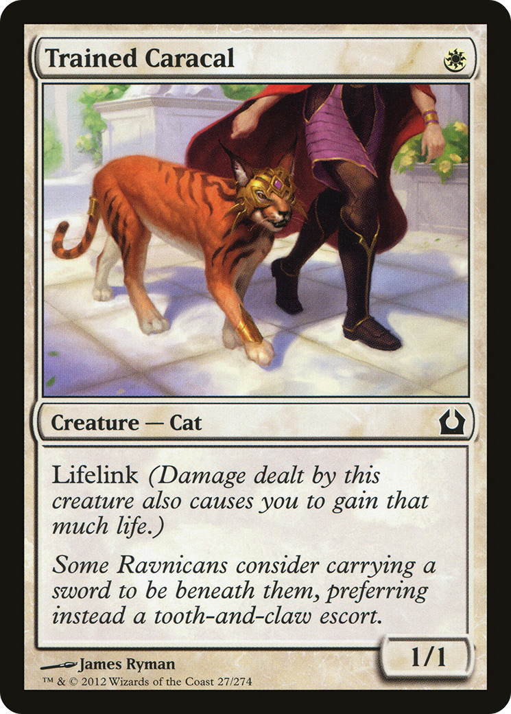 Trained Caracal (RTR-027) (Foil)
