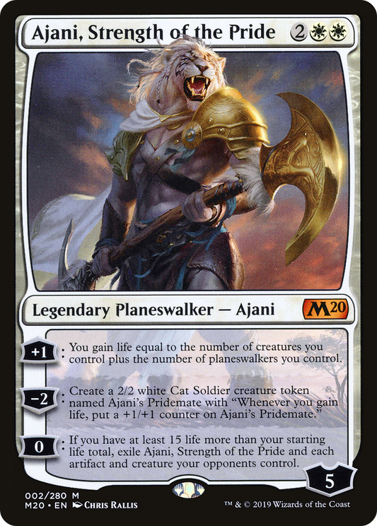 Ajani, Strength of the Pride (M20-002)