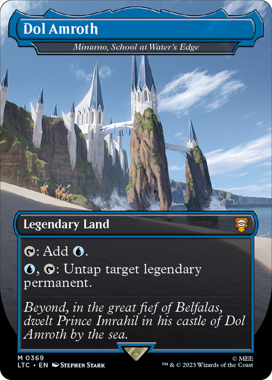 Dol Amroth / Minamo, School at Water's Edge (LTC-369) (Borderless) (Foil)