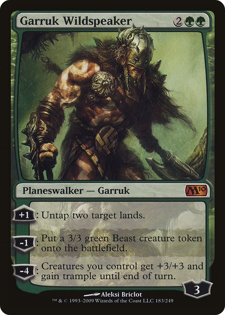 Garruk Wildspeaker (M10-183) (Foil)