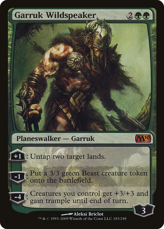 Garruk Wildspeaker (M10-183) (Foil)