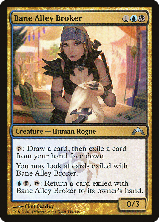 Bane Alley Broker (GTC-145) (Foil)