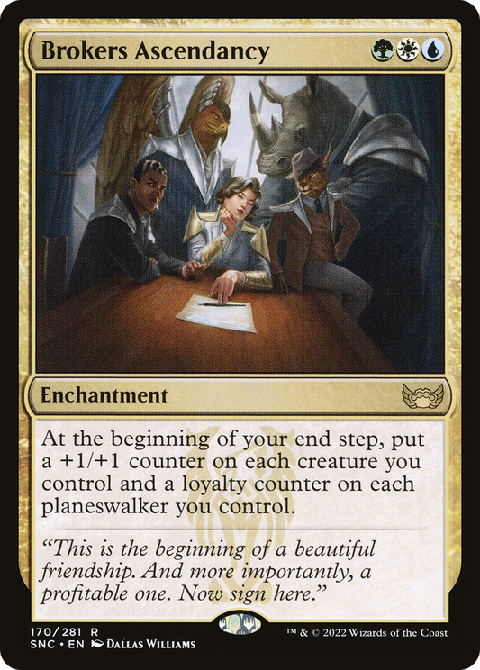 Brokers Ascendancy (SNC-170) (Foil)
