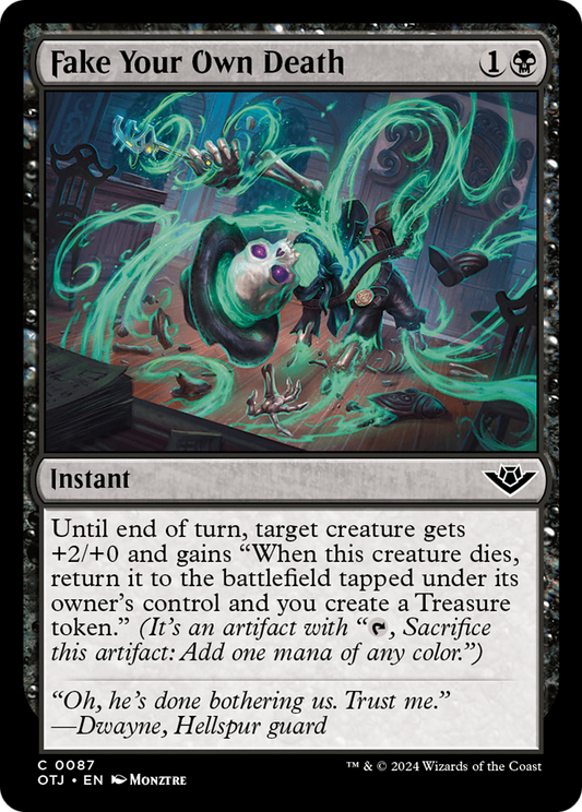 Fake Your Own Death (OTJ-087) (Foil)