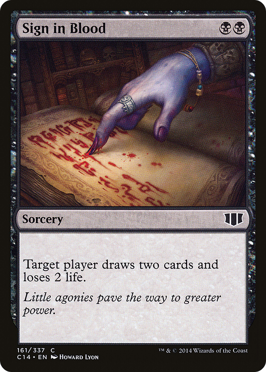Sign in Blood (C14-161)
