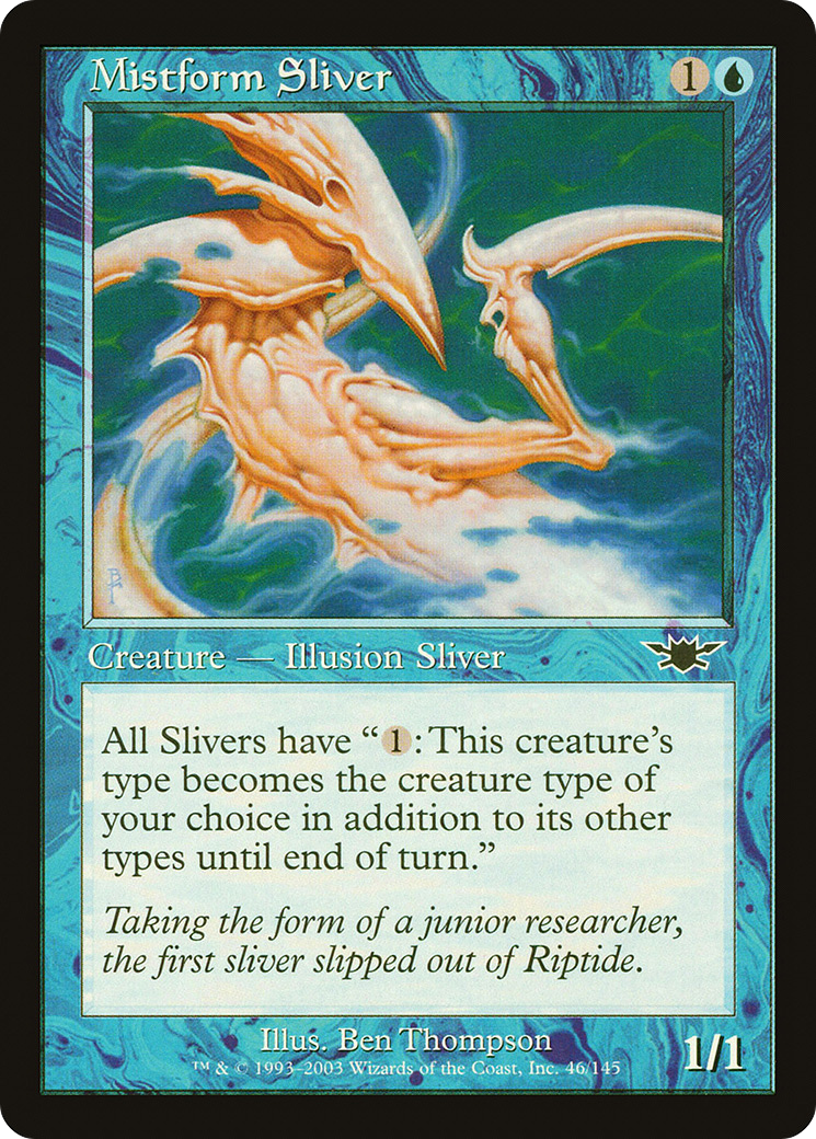 Mistform Sliver (LGN-046) (Foil)