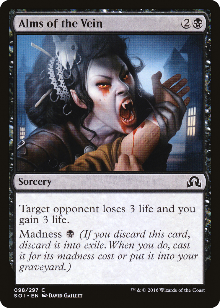 Alms of the Vein (SOI-098) (Foil)