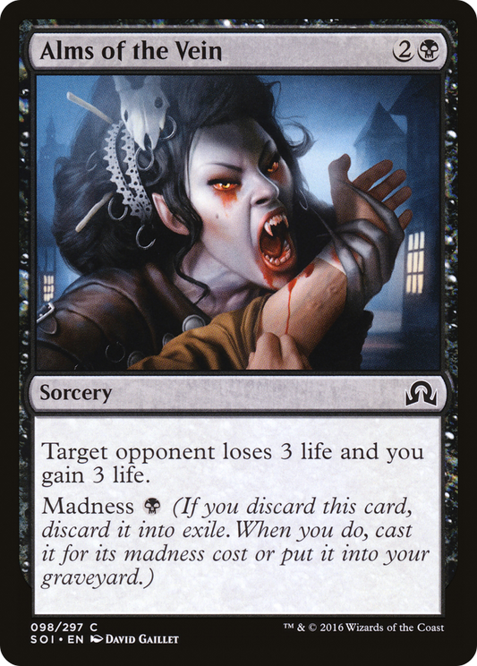 Alms of the Vein (SOI-098) (Foil)