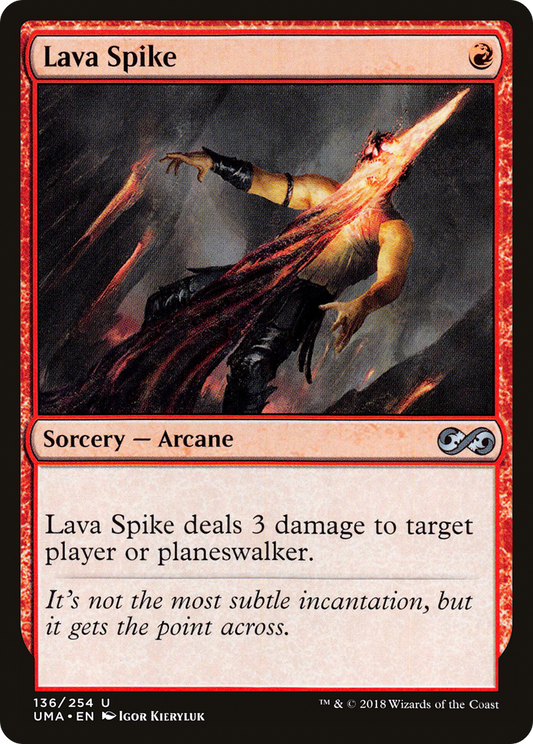 Lava Spike (UMA-136) (Foil)