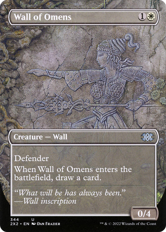 Wall of Omens (2X2-344) (Borderless)