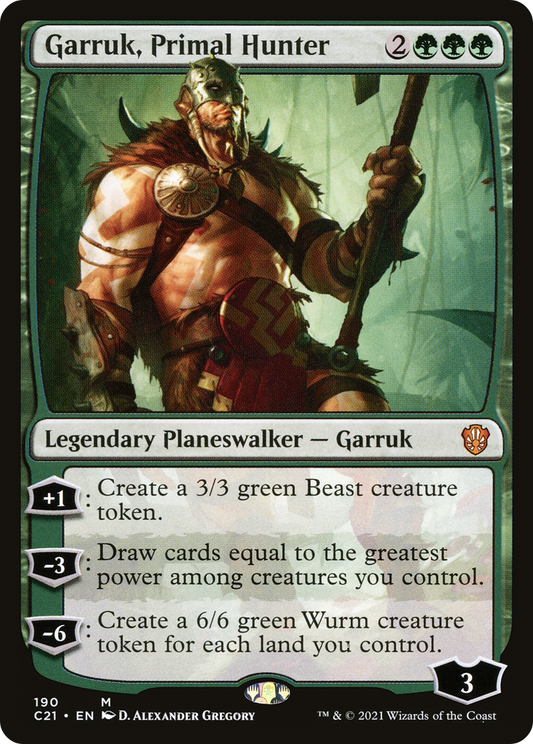 Garruk, Primal Hunter (C21-190)