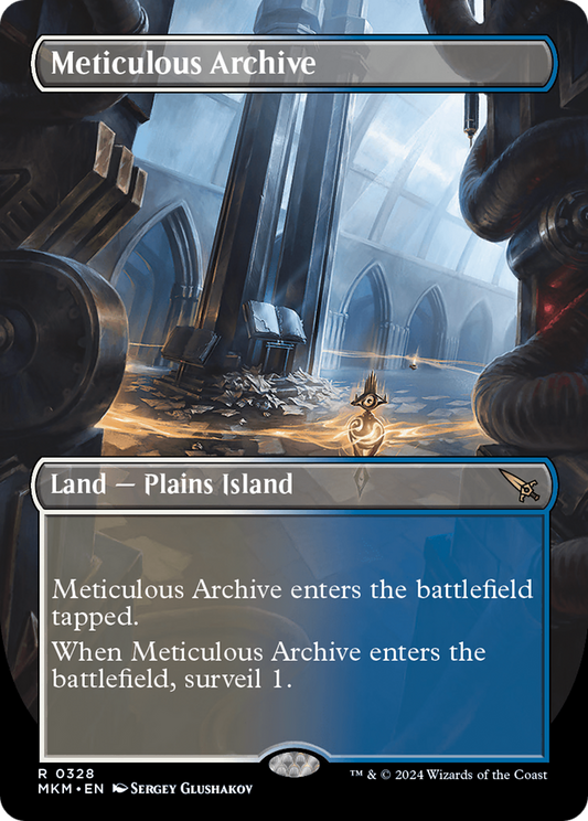 Meticulous Archive (MKM-328) (Borderless) (Foil)