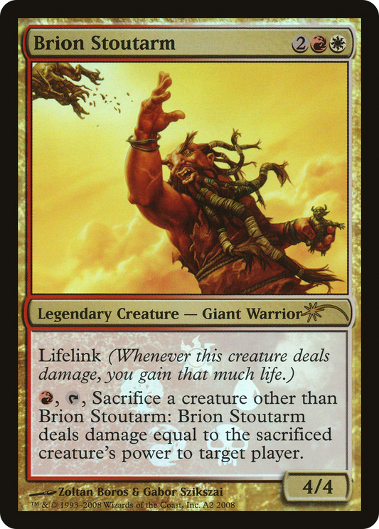 Brion Stoutarm (MEDIA-0A2) (Foil)