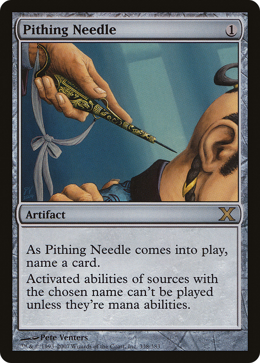 Pithing Needle (10E-338)