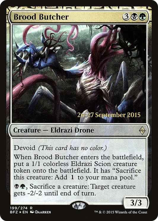Brood Butcher (PRE-199S) (Foil)