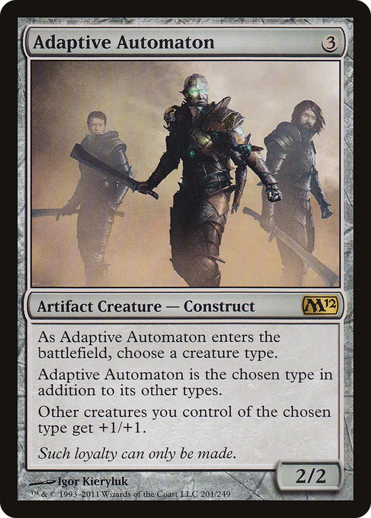 Adaptive Automaton (M12-201)