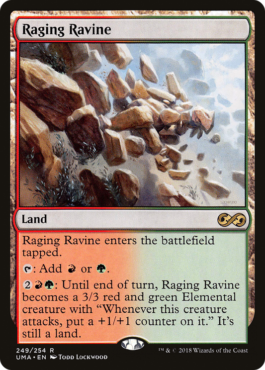Raging Ravine (UMA-249) (Foil)