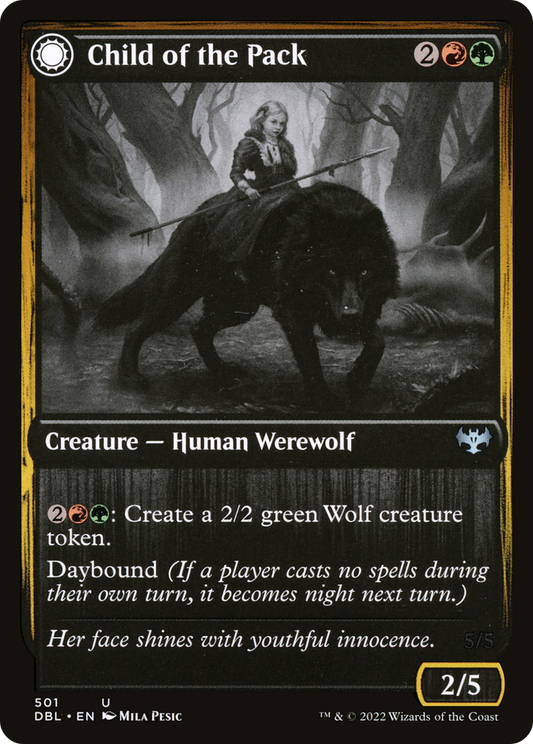 Child of the Pack // Savage Packmate (DBL-501)
