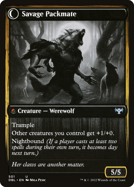 Child of the Pack // Savage Packmate (DBL-501)