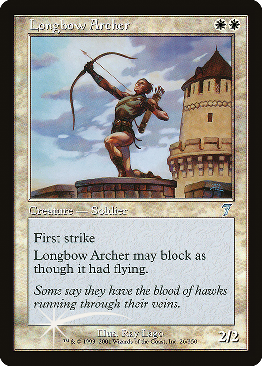 Longbow Archer (7ED-26★) (Foil)