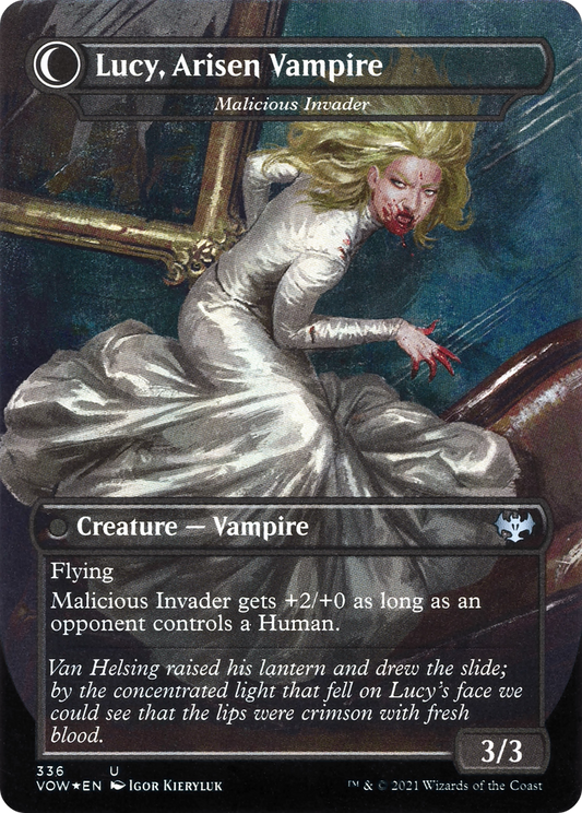Innocent Traveler // Malicious Invader (VOW-336) (Borderless)