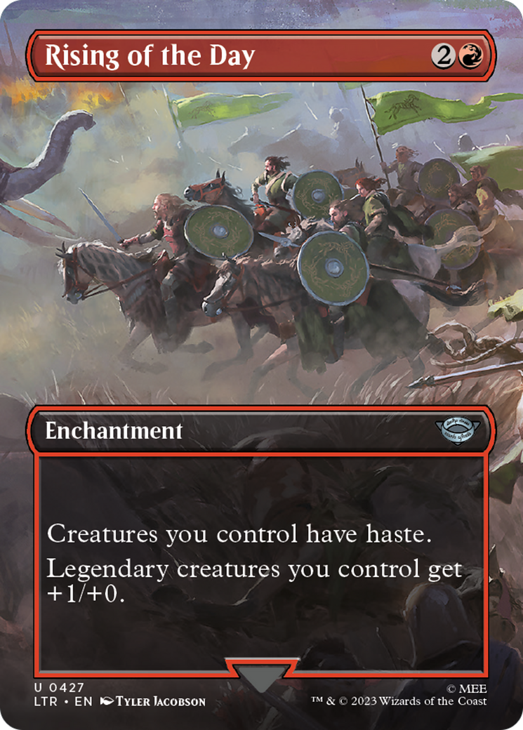 Rising of the Day (LTR-427) (Borderless) (Foil)