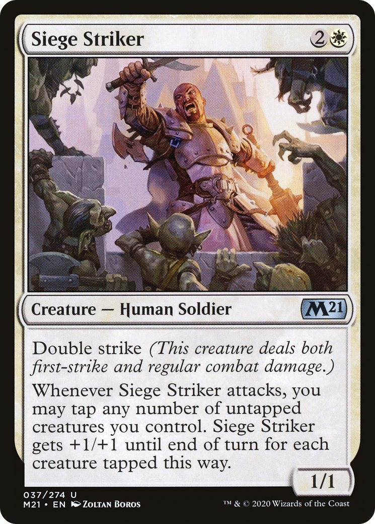 Siege Striker (M21-037) (Foil)