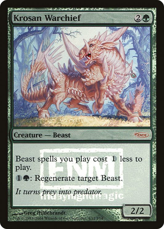 Krosan Warchief (FNM-004) (Foil)
