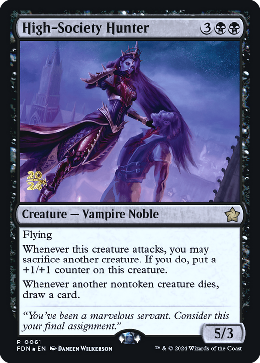 High-Society Hunter (PRE-61S) (Foil)