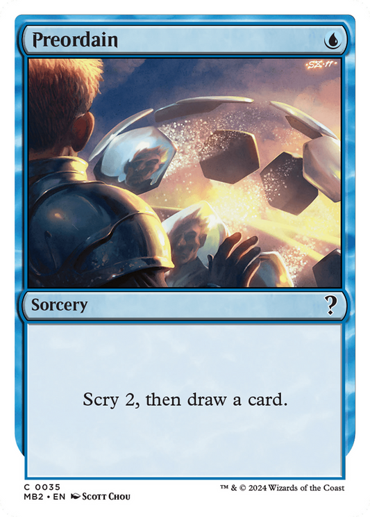 Preordain (MB2-035)