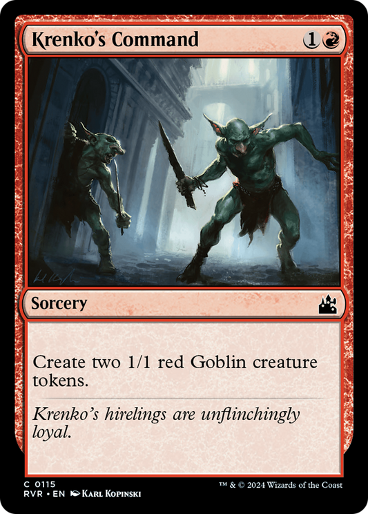 Krenko's Command (RVR-115) (Foil)