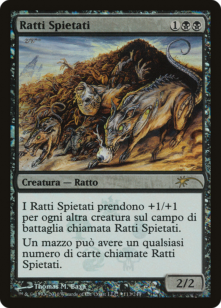 Relentless Rats (UMP-113★) (Foil)