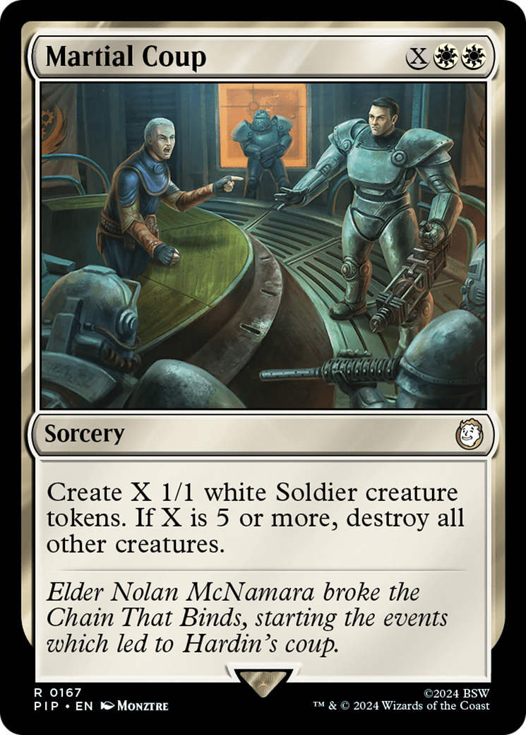 Martial Coup (PIP-167) (Foil)
