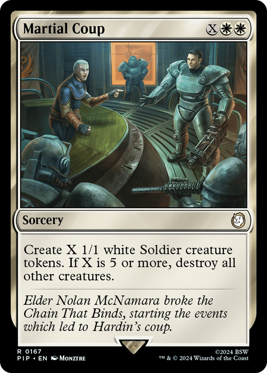 Martial Coup (PIP-167) (Foil)