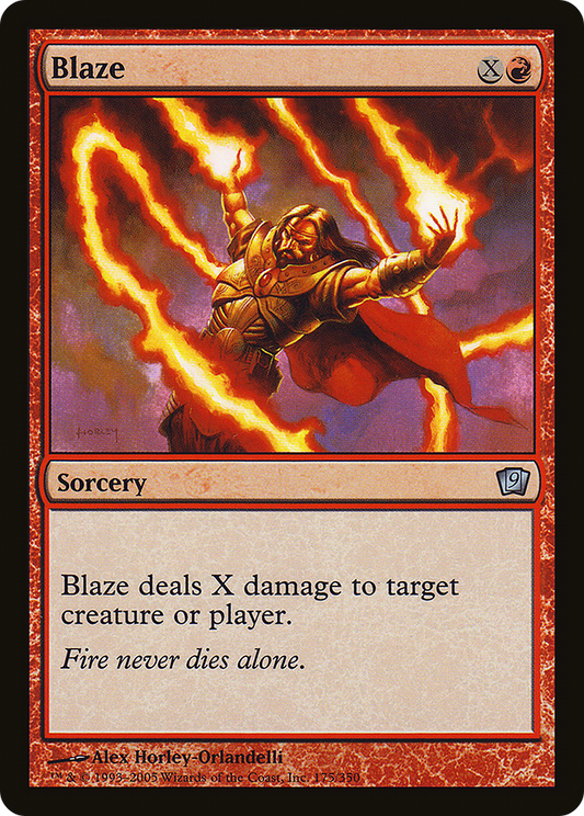 Blaze (9ED-175★) (Foil)