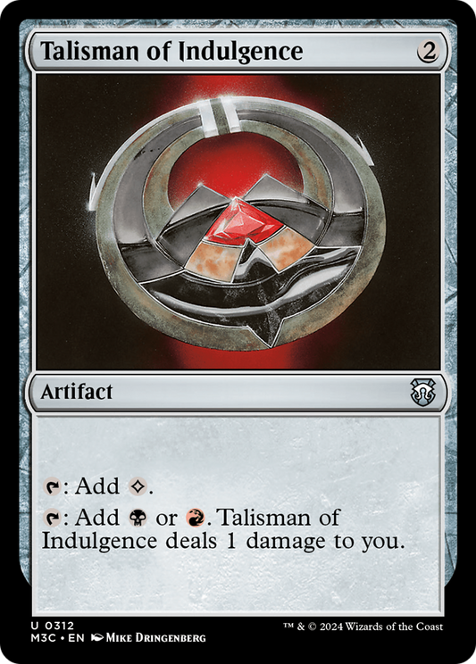 Talisman of Indulgence (M3C-312)