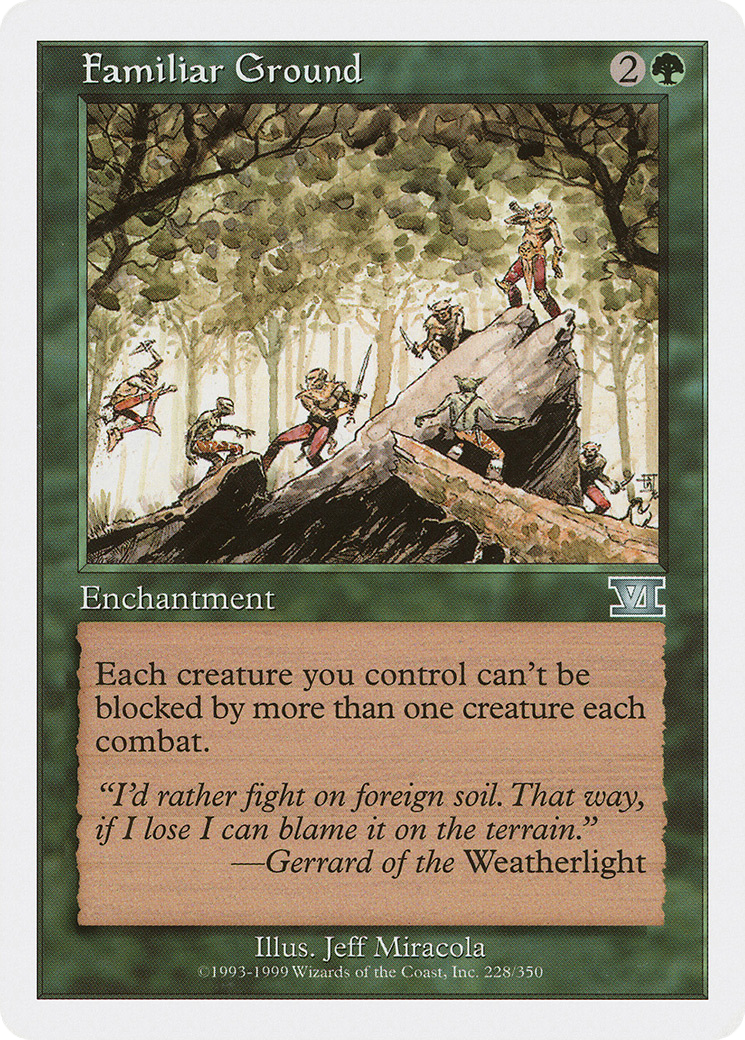 Familiar Ground (6ED-228)