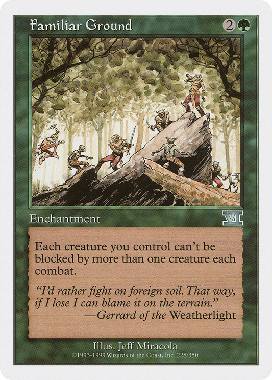 Familiar Ground (6ED-228)