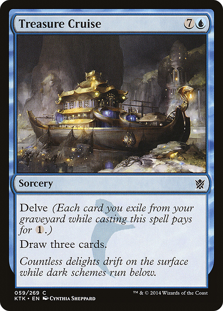 Treasure Cruise (KTK-059) (Foil)