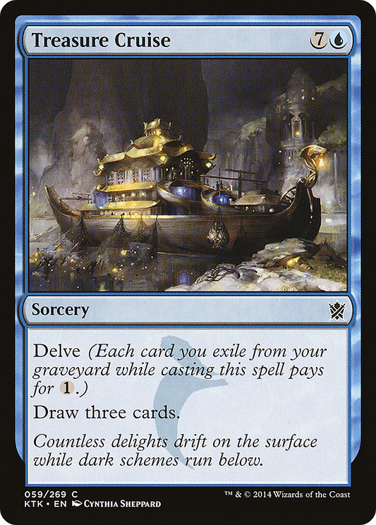 Treasure Cruise (KTK-059) (Foil)