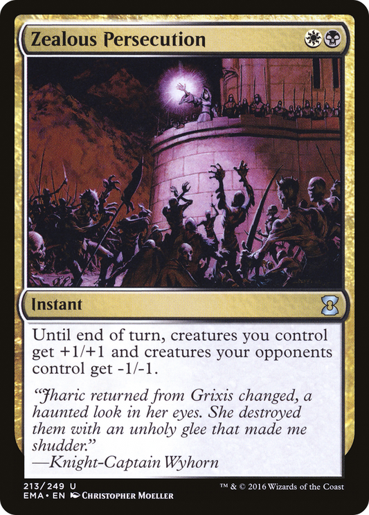 Zealous Persecution (EMA-213) (Foil)