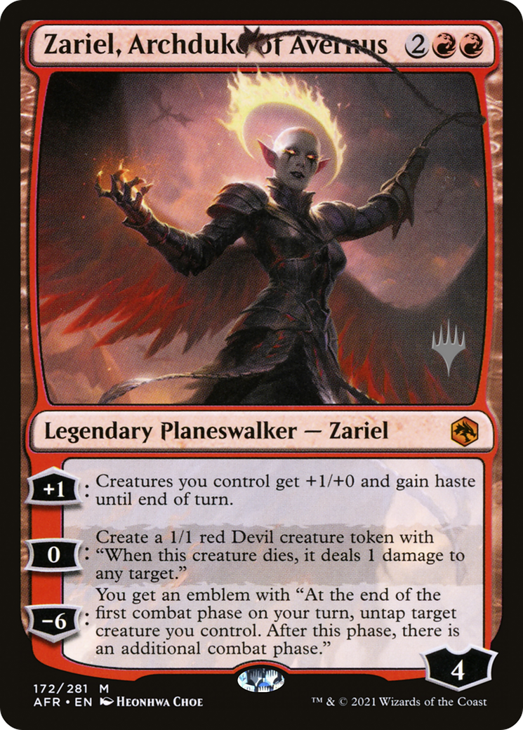 Zariel, Archduke of Avernus (PPAFR-172P) (Foil)