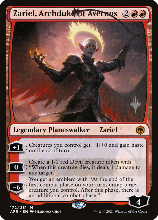 Zariel, Archduke of Avernus (PPAFR-172P)
